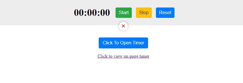 How to Create Stopwatch using JavaScript, HTML and CSS